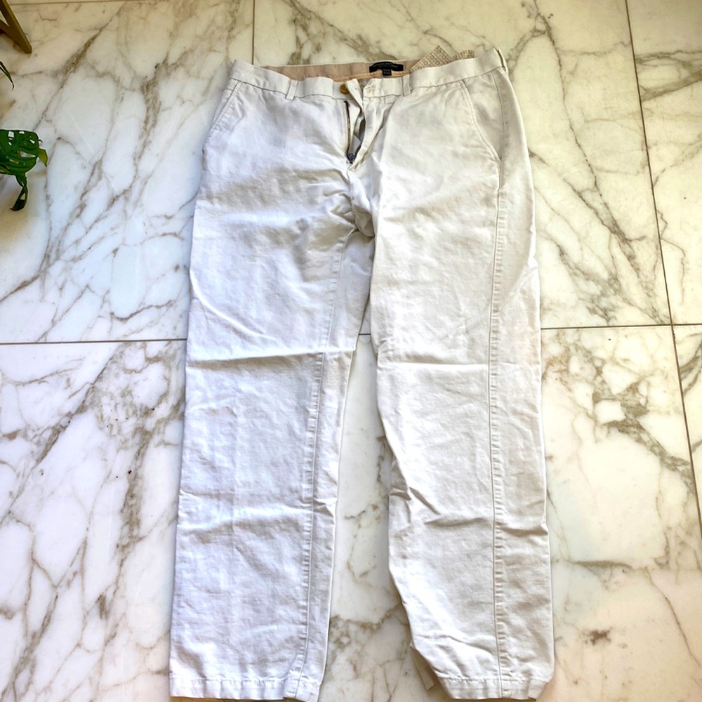 Mens banana republic linen pant